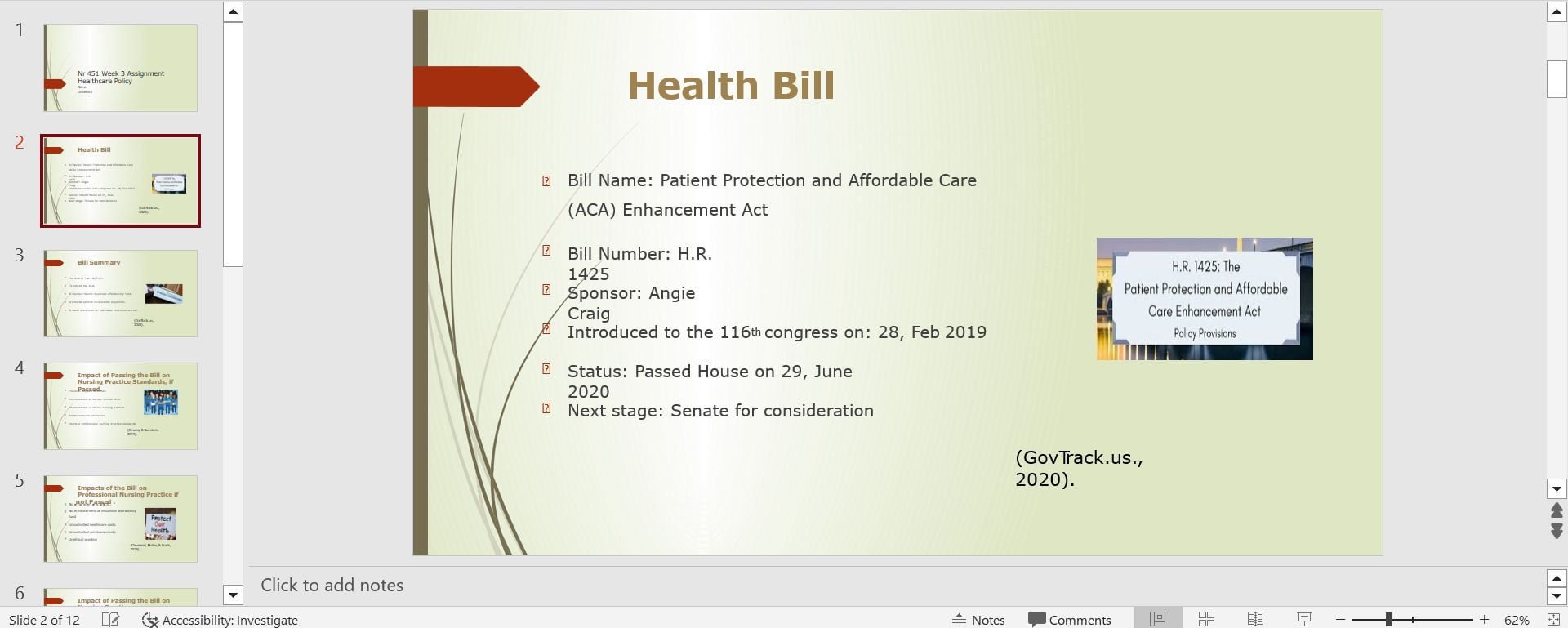 week 3 assignment healthcare policy (graded)