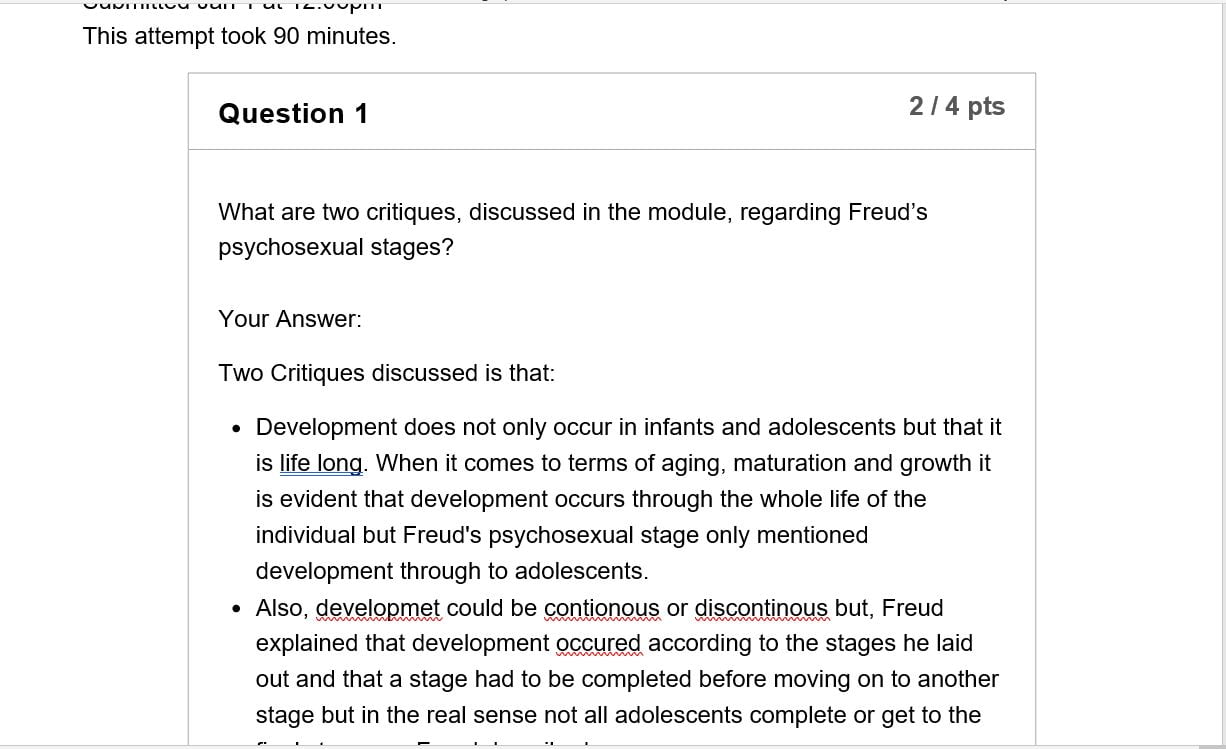 (Solution) PSYC 140 DEVELOPMENTAL (Lifespan) PSYCHOLOGY Final Exam ...