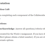 (Solution) NR582NP Week 7: Collaboration Café