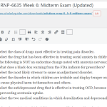 (Solutions) NRNP-6635 Week 6: Midterm Exam (Updated)